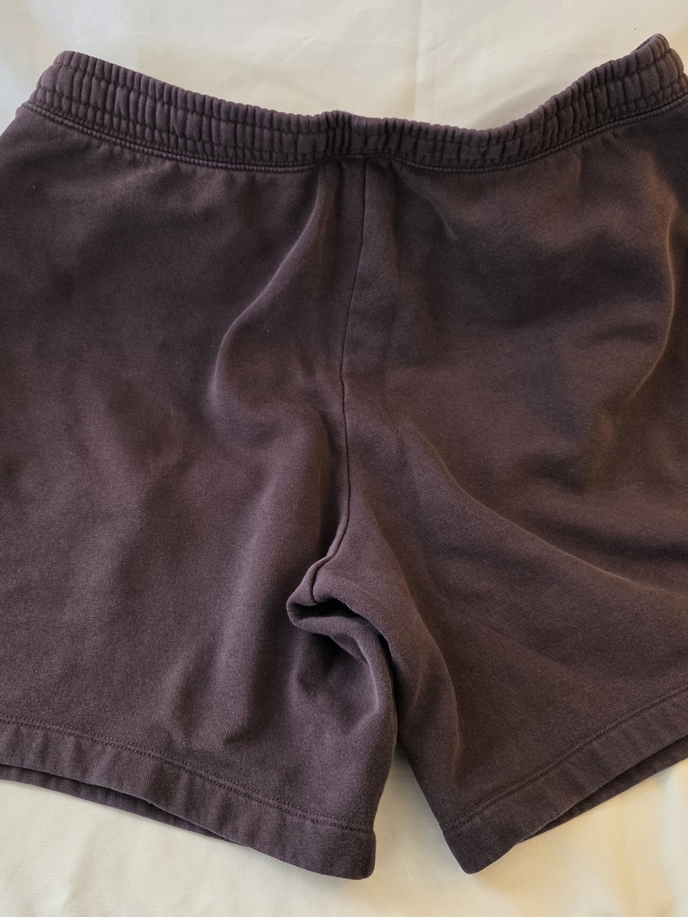 GAP Plum Drawstring Cotton Shorts - Picture 2 of 3